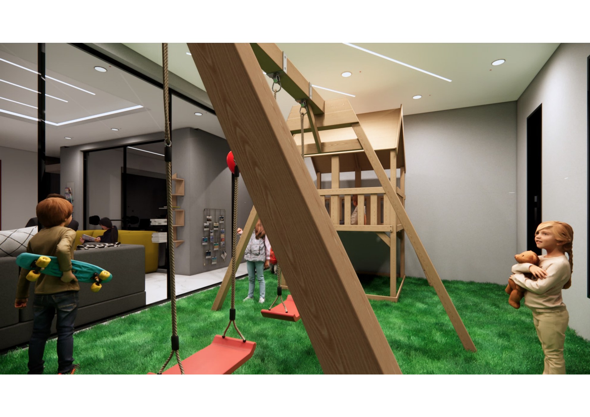 Swing Set Climbing